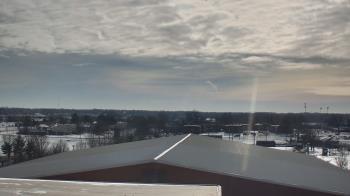Weather camera view of Noblesville HS.