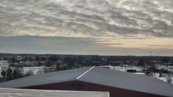 Weather camera view of Noblesville HS.