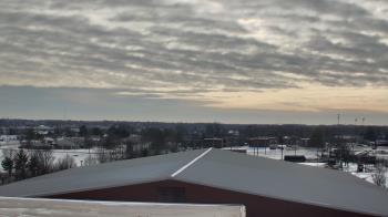 Weather camera view of Noblesville HS.