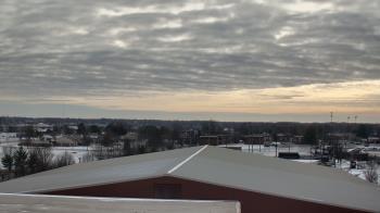 Weather camera view of Noblesville HS.