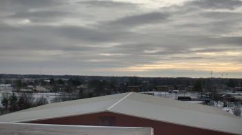 Weather camera view of Noblesville HS.