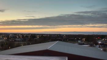 Weather camera view of Noblesville HS.