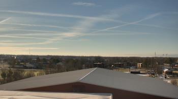 Weather camera view of Noblesville HS.