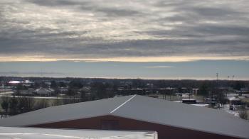 Weather camera view of Noblesville HS.