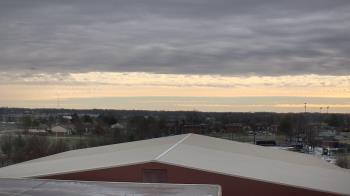 Weather camera view of Noblesville HS.