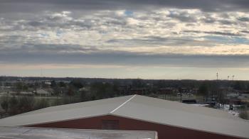 Weather camera view of Noblesville HS.