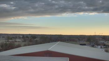 Weather camera view of Noblesville HS.