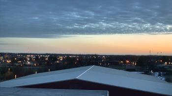 Weather camera view of Noblesville HS.