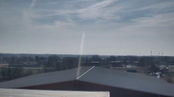 Weather camera view of Noblesville HS.
