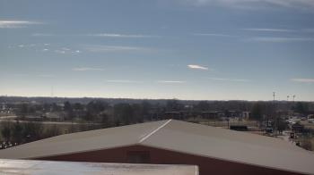 Weather camera view of Noblesville HS.