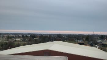 Weather camera view of Noblesville HS.