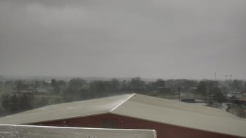 Weather camera view of Noblesville HS.