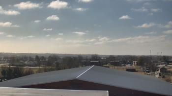 Weather camera view of Noblesville HS.