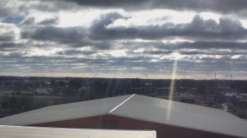 Weather camera view of Noblesville HS.