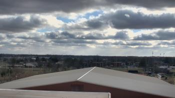 Weather camera view of Noblesville HS.