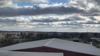 Weather camera view of Noblesville HS.