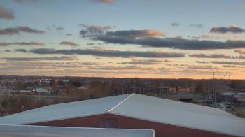 Weather camera view of Noblesville HS.