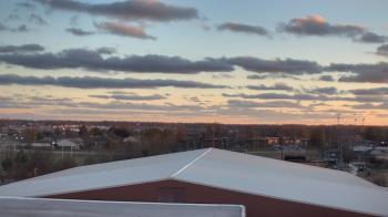 Weather camera view of Noblesville HS.