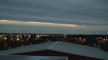 Weather camera view of Noblesville HS.