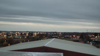 Weather camera view of Noblesville HS.