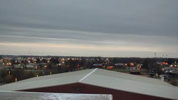 Weather camera view of Noblesville HS.