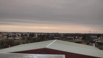 Weather camera view of Noblesville HS.