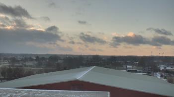 Weather camera view of Noblesville HS.