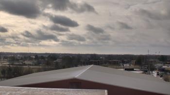 Weather camera view of Noblesville HS.