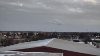 Weather camera view of Noblesville HS.