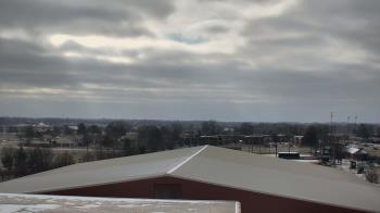 Weather camera view of Noblesville HS.