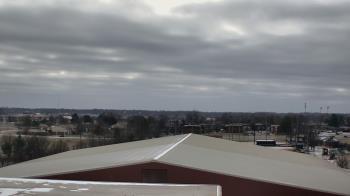 Weather camera view of Noblesville HS.