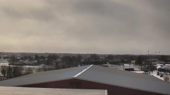 Weather camera view of Noblesville HS.