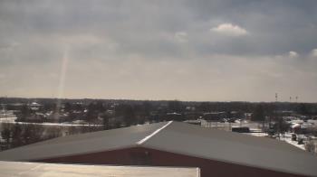 Weather camera view of Noblesville HS.