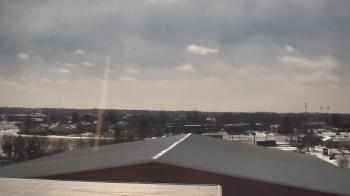 Weather camera view of Noblesville HS.