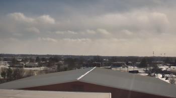 Weather camera view of Noblesville HS.