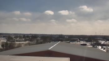 Weather camera view of Noblesville HS.