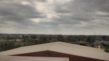 Weather camera view of Noblesville HS.