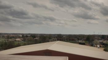 Weather camera view of Noblesville HS.
