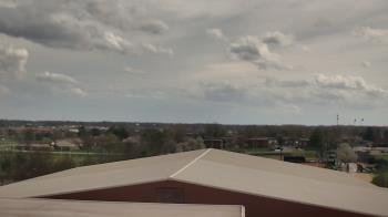 Weather camera view of Noblesville HS.