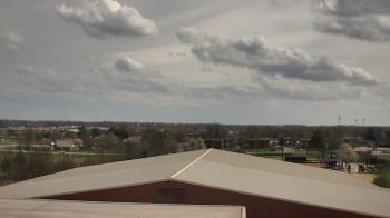 Weather camera view of Noblesville HS.