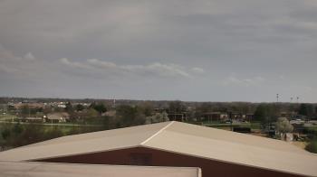 Weather camera view of Noblesville HS.