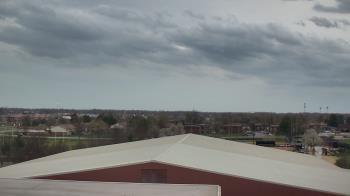 Weather camera view of Noblesville HS.