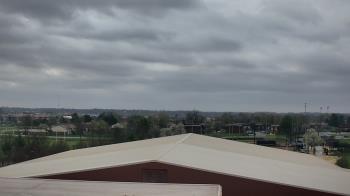 Weather camera view of Noblesville HS.