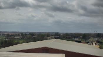 Weather camera view of Noblesville HS.