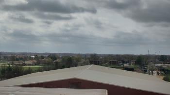 Weather camera view of Noblesville HS.