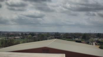 Weather camera view of Noblesville HS.