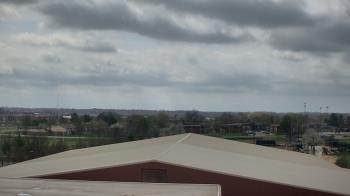 Weather camera view of Noblesville HS.