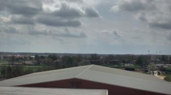 Weather camera view of Noblesville HS.