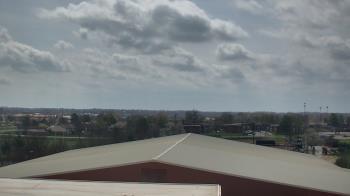 Weather camera view of Noblesville HS.