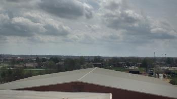 Weather camera view of Noblesville HS.